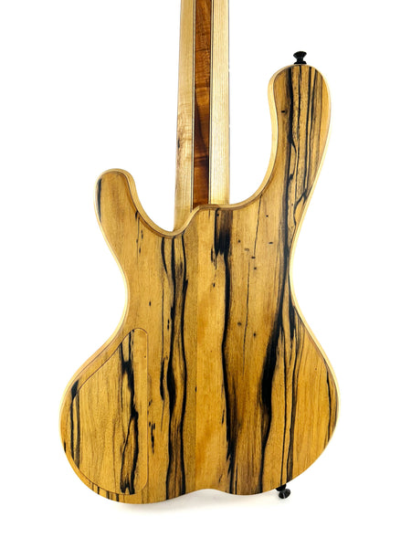 JT Custom Pale Moon Ebony 5st. Fretless
