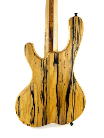 JT Custom Pale Moon Ebony 5st. Fretless