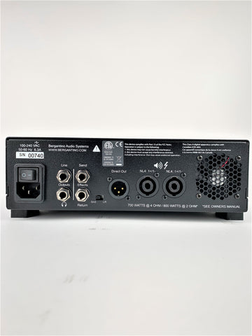 Bergantino Forte D Bass Amplifier